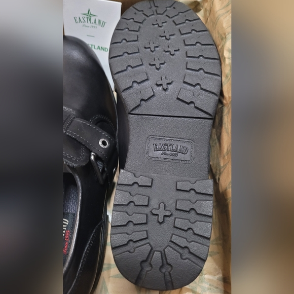 Eastland Open Road Leather Slip on Shoes 9.5M  Black - Picture 5 of 8